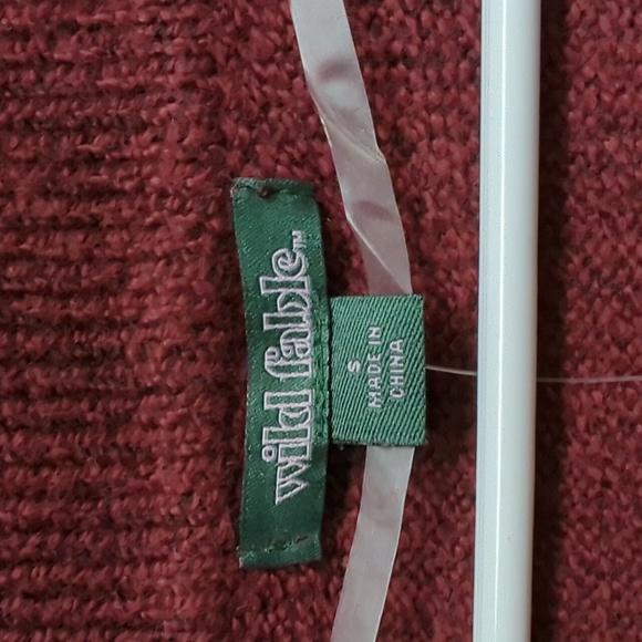 Wild Fable 2 tone crop sweater - Picture 4 of 6